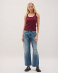 Richer Poorer - Monica Tank - Burgundy -