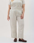 Richer Poorer - Palermo Street Pant - Vanilla Blue Stripe -