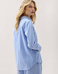 Richer Poorer - Palermo Button Up - Oxford Blue Stripe -
