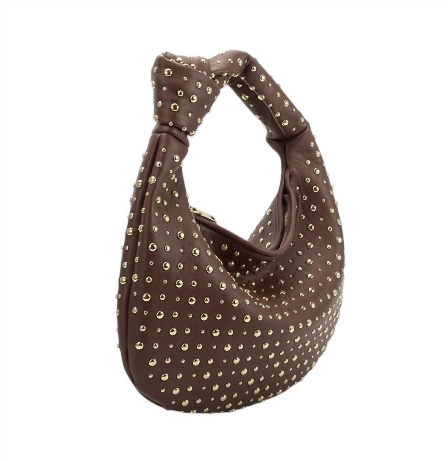 Brigitte Large Studded Shoulder Bag