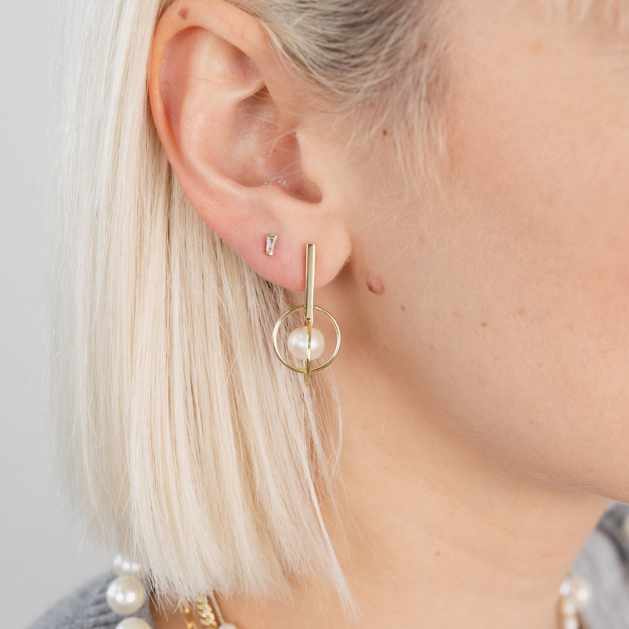 Baguette Studs