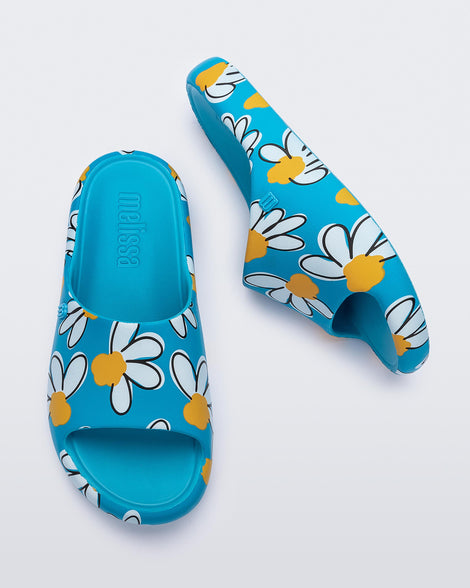 Free Print Slide - Blue