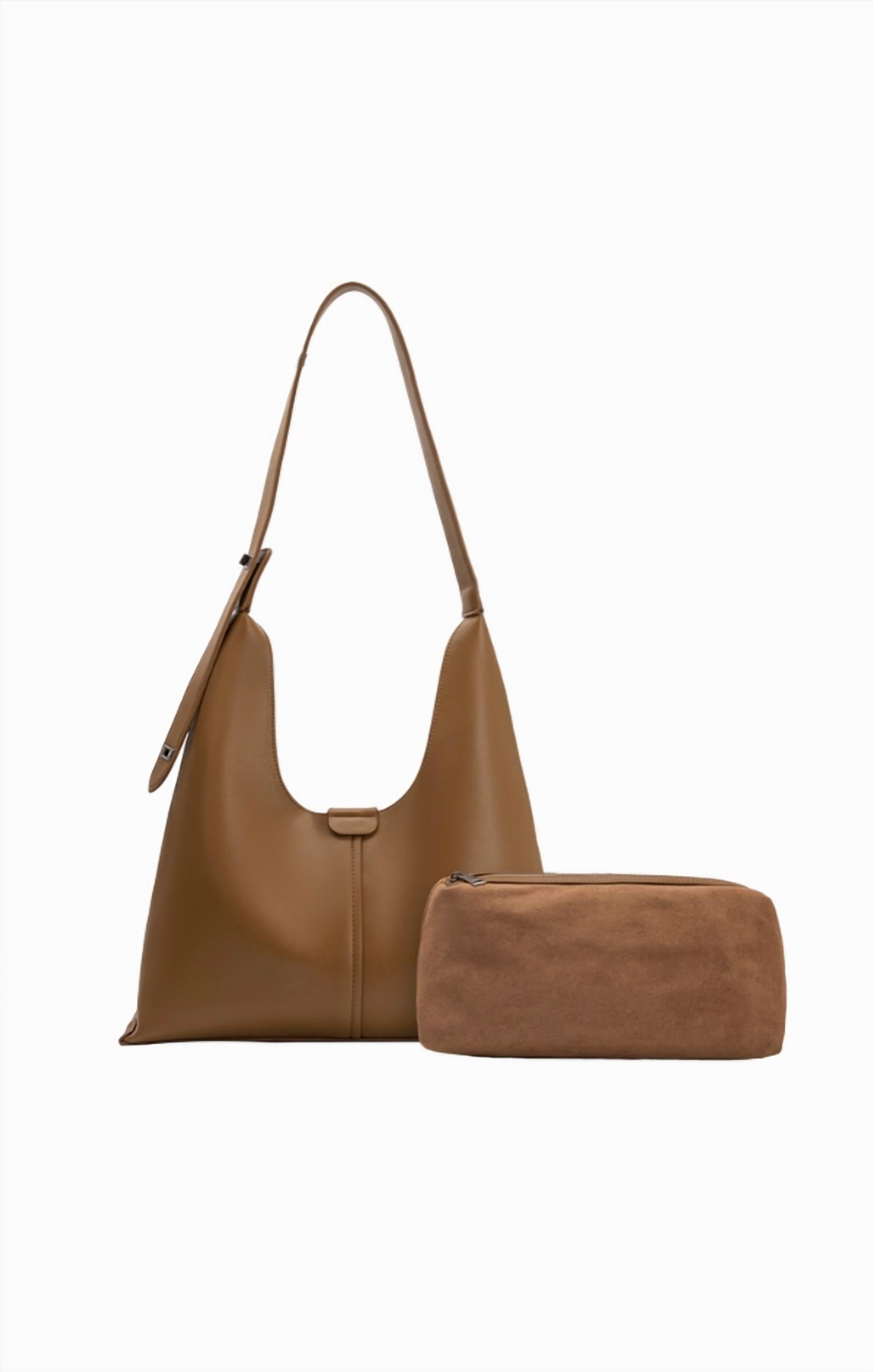 Women's Carmen Shoulder Bag - Tan