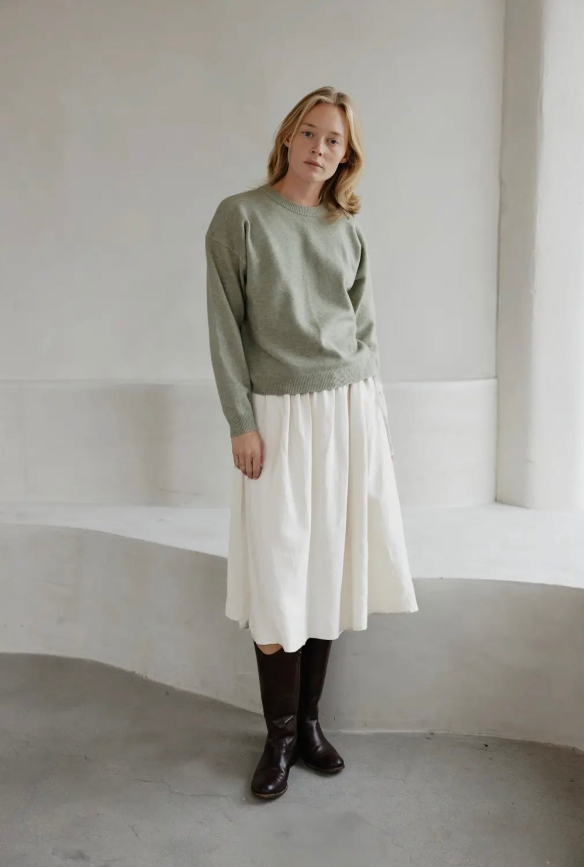 Sutton Sweater - Sage