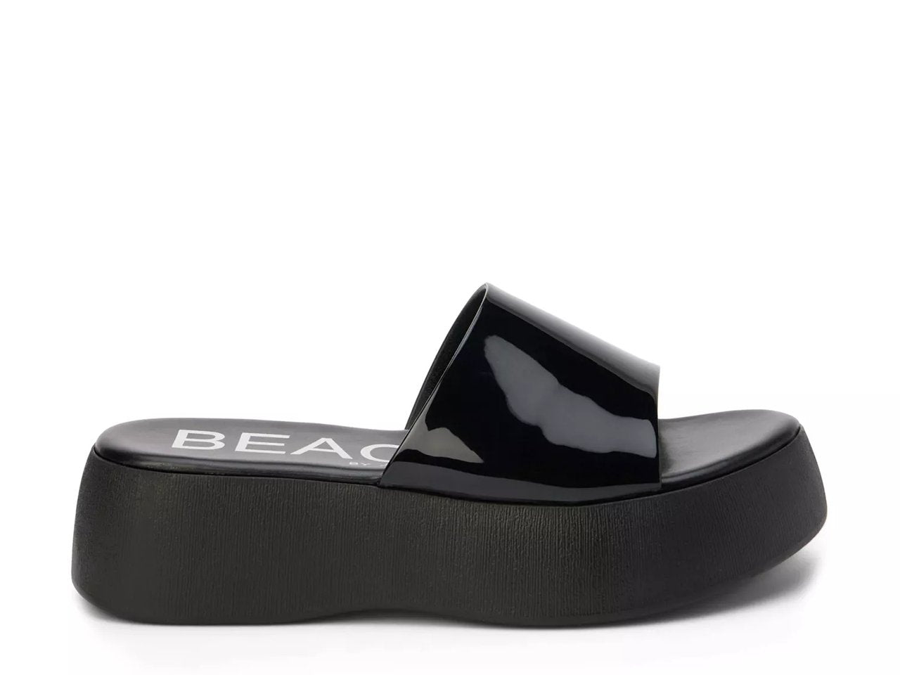 Solar Platform Sandals - Black