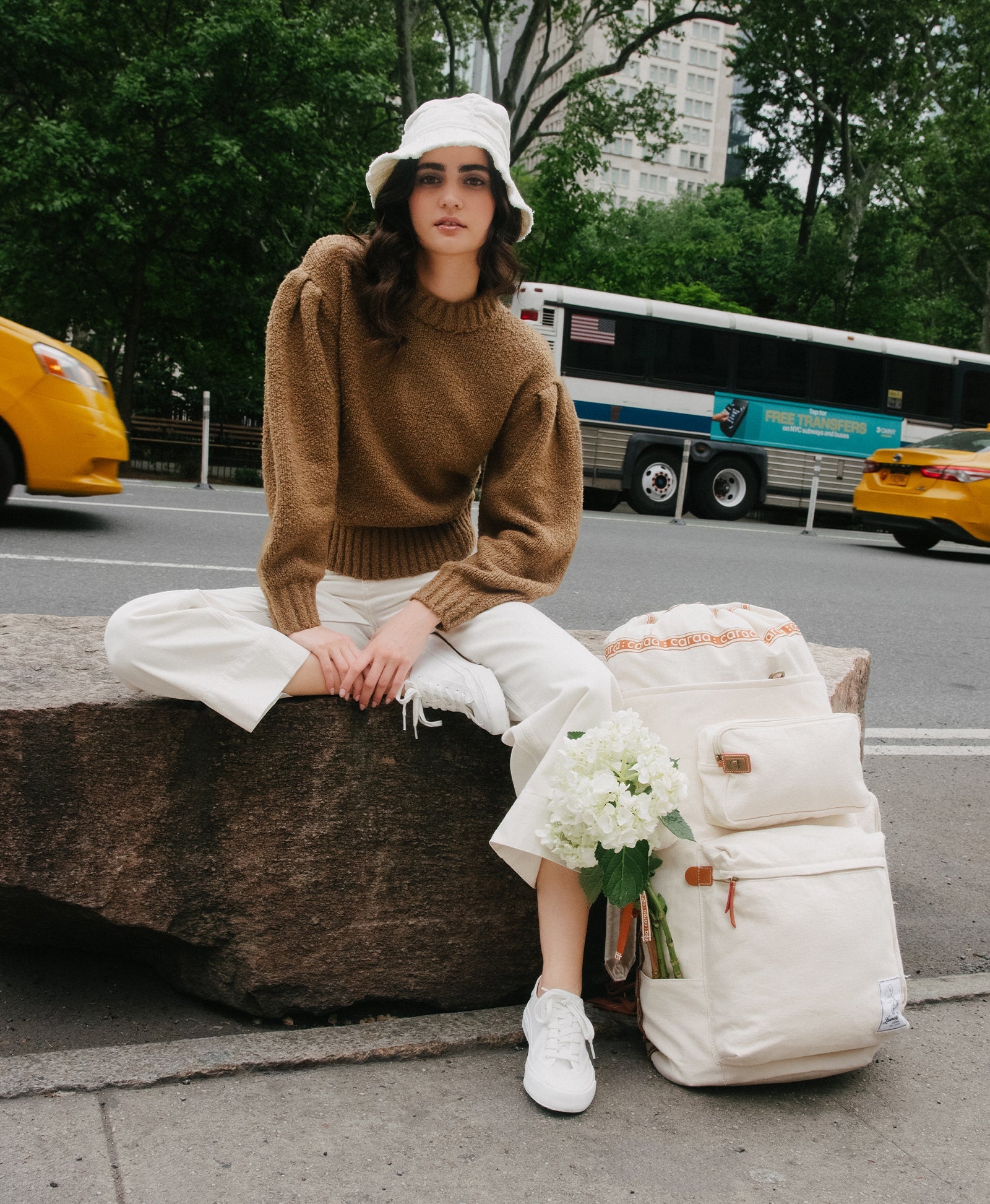 Laundry Backpack - Natural Canvas
