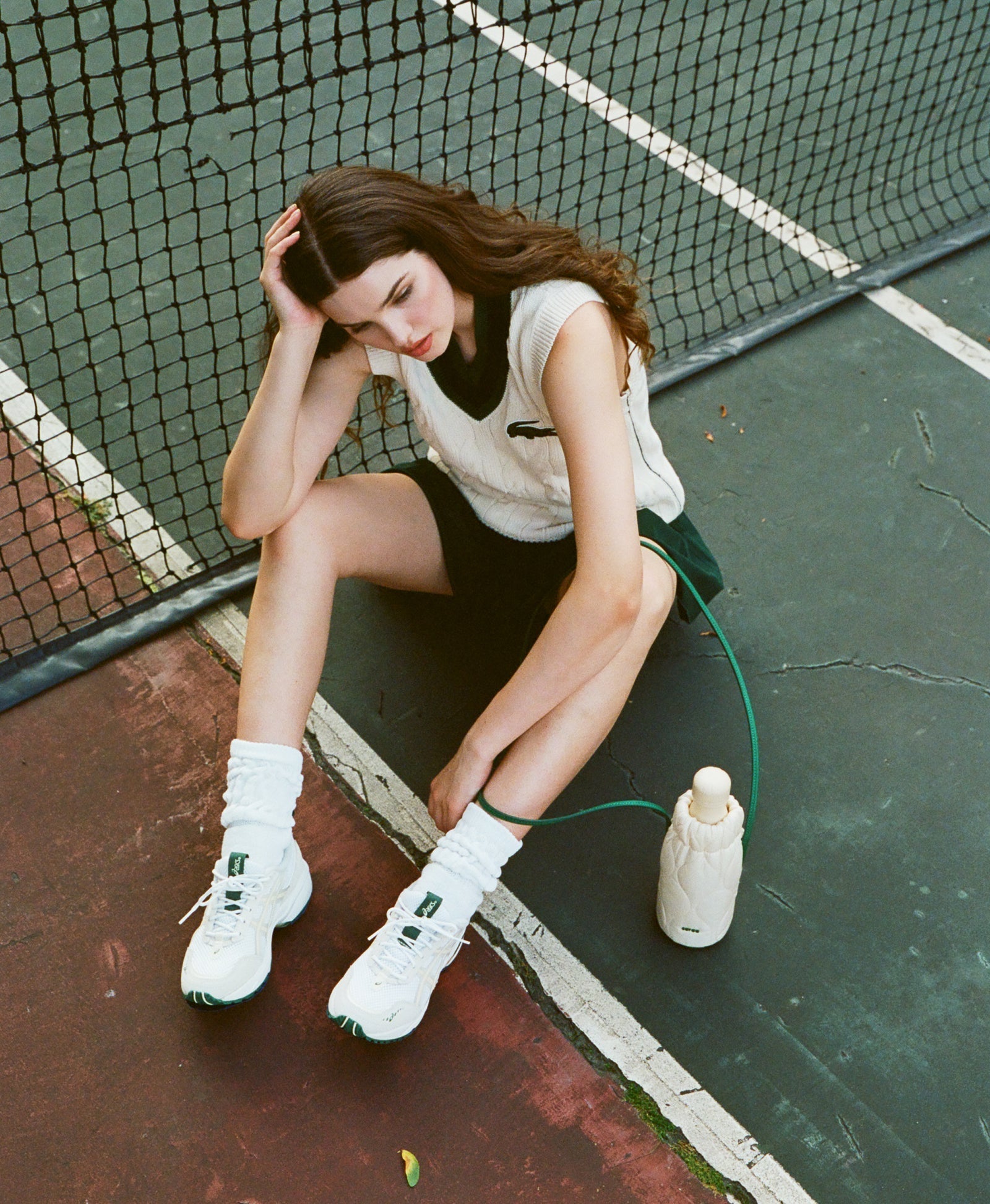 Tennis Bottle Bag - Ivory