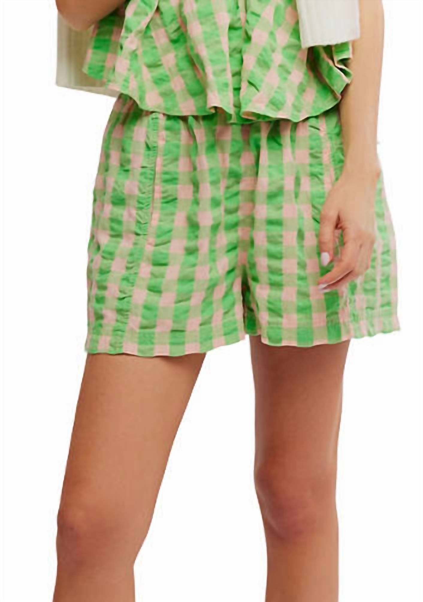 Get Free Seersucker Short