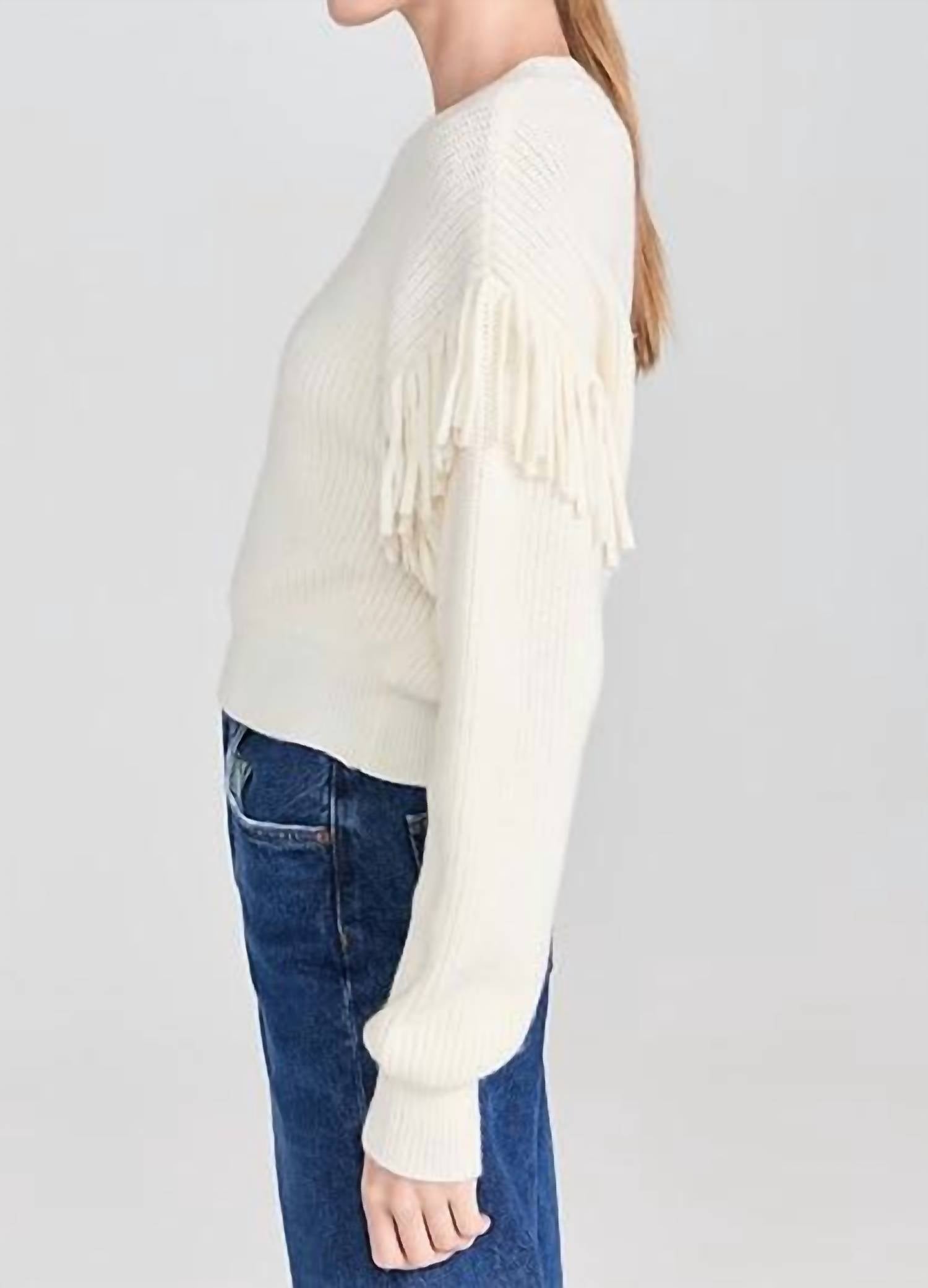 On The Fringe Sweater