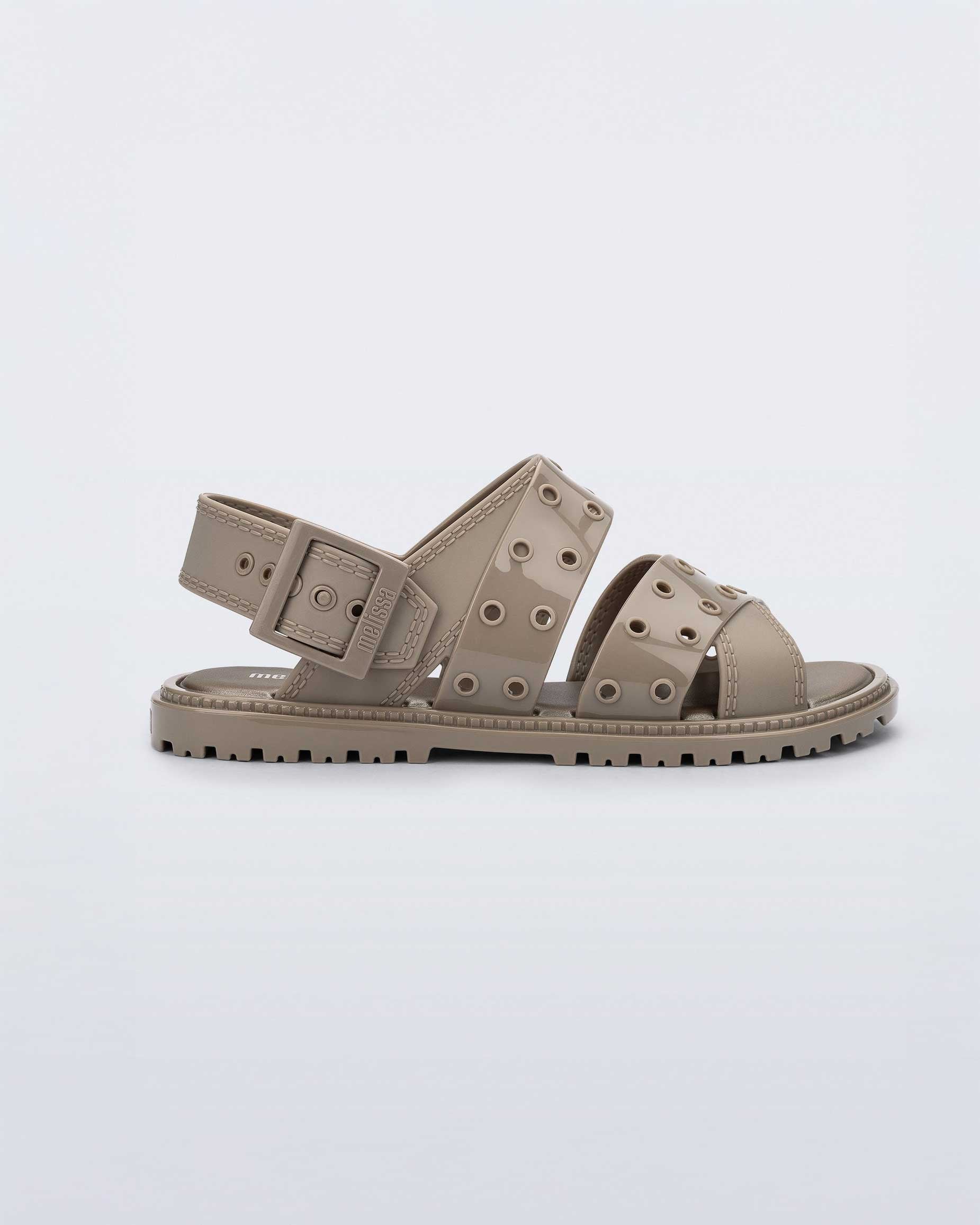 Lock Sandal Ad - Beige