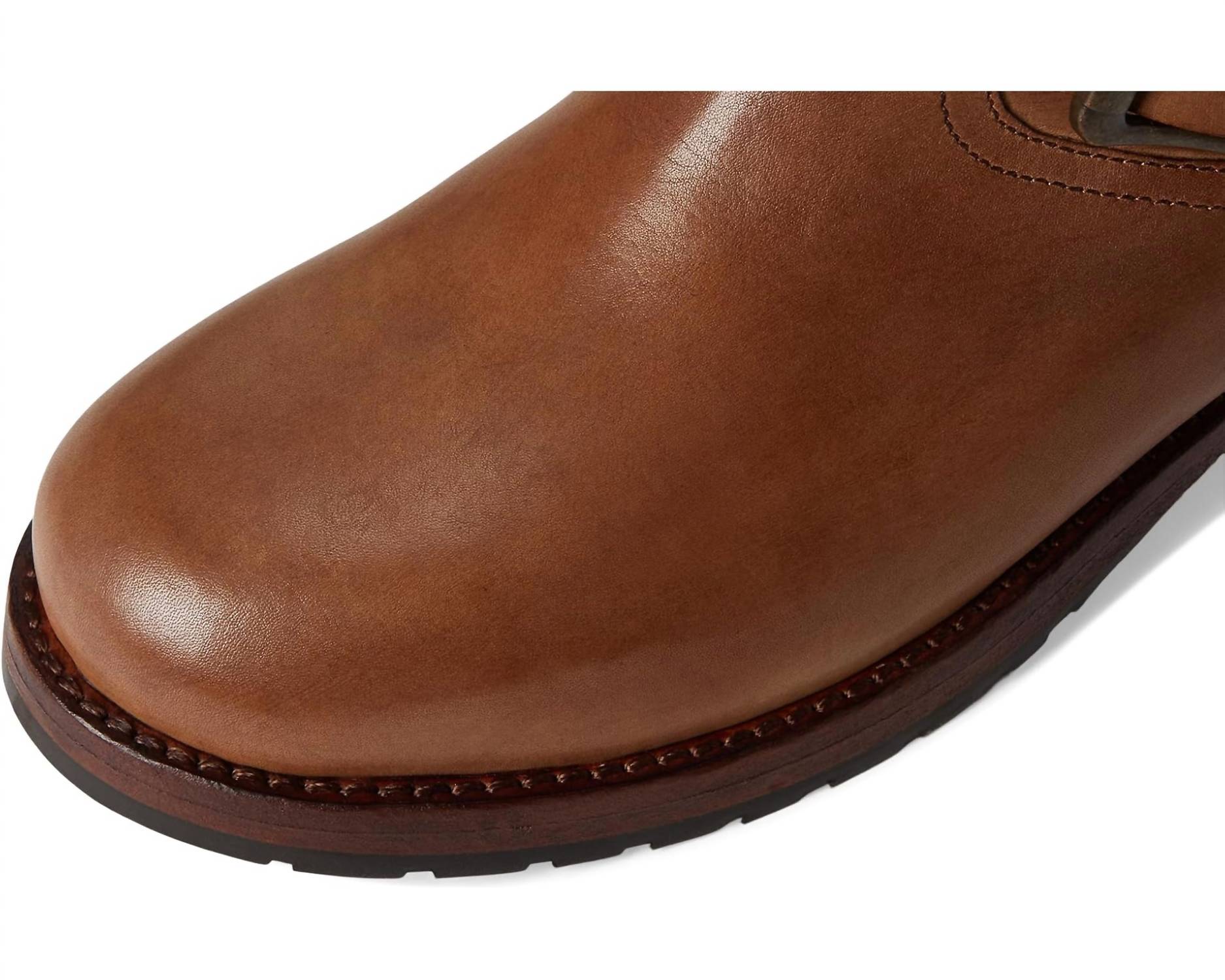 Ride Or Die Engineer Boot - Burnt Caramel