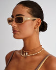 Le Specs - Gigglemug Sunglasses - Nude -