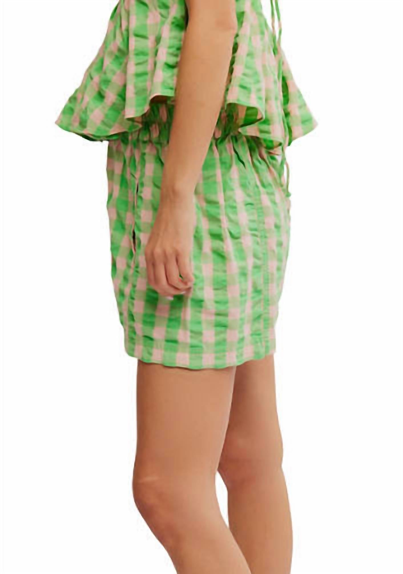 Get Free Seersucker Short