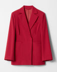 & Other Stories - Libby Wool Blazer - Red -