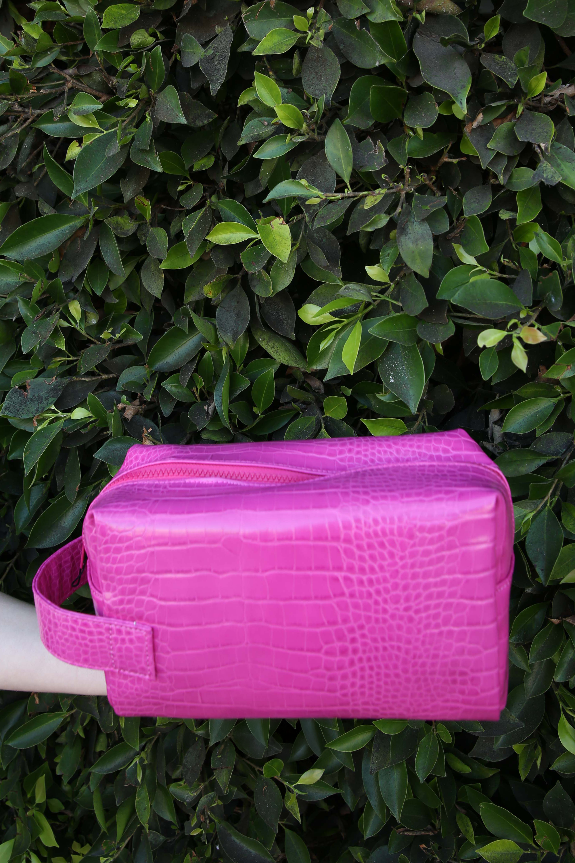 Aver Matte Croco - Ultra Pink