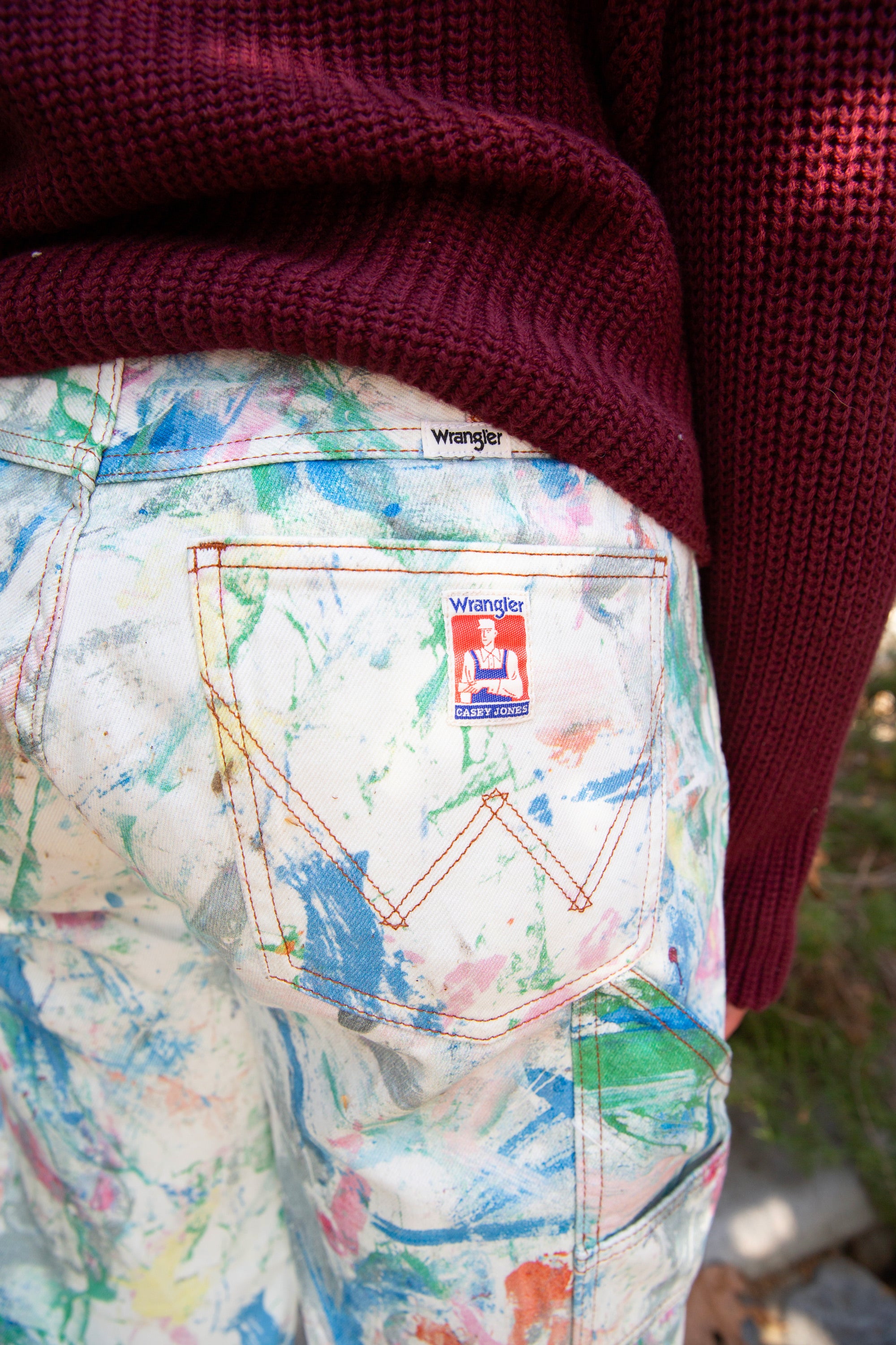 Wide Leg Painter - Art Therapy