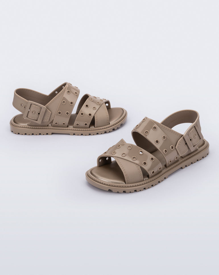 Lock Sandal Ad - Beige