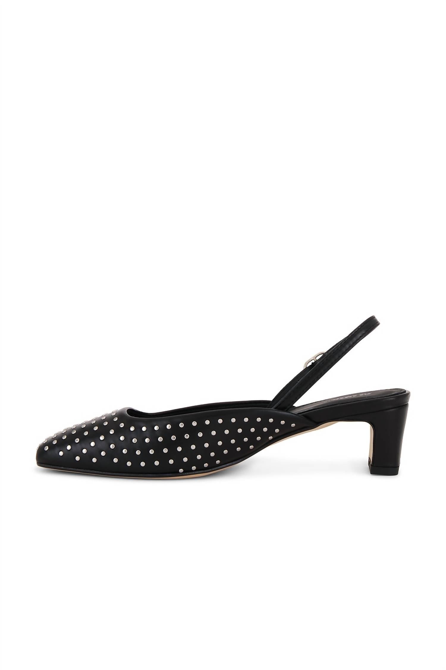 Lindy Studs Leather Pumps