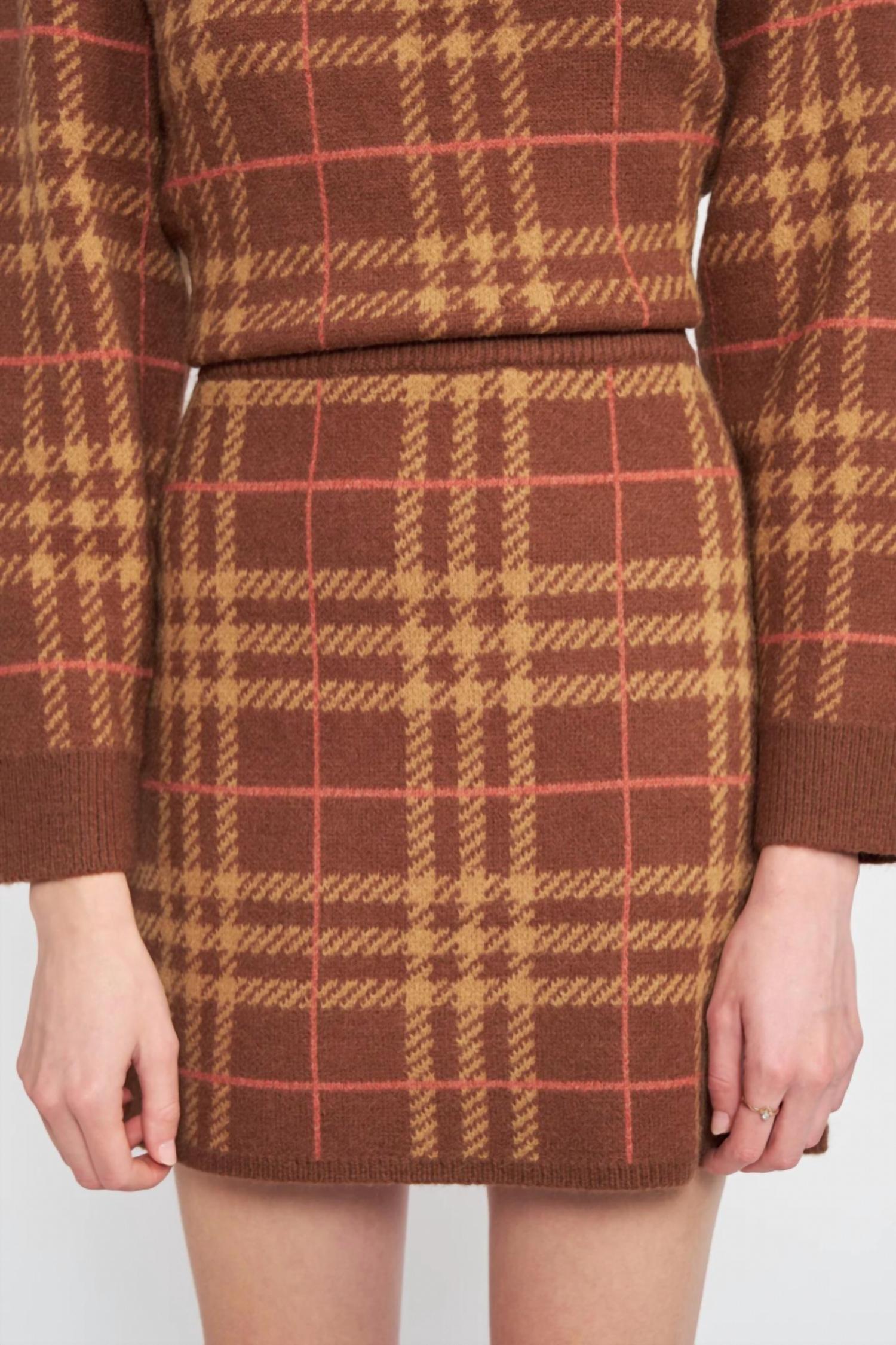 Brontë Sweater Skirt