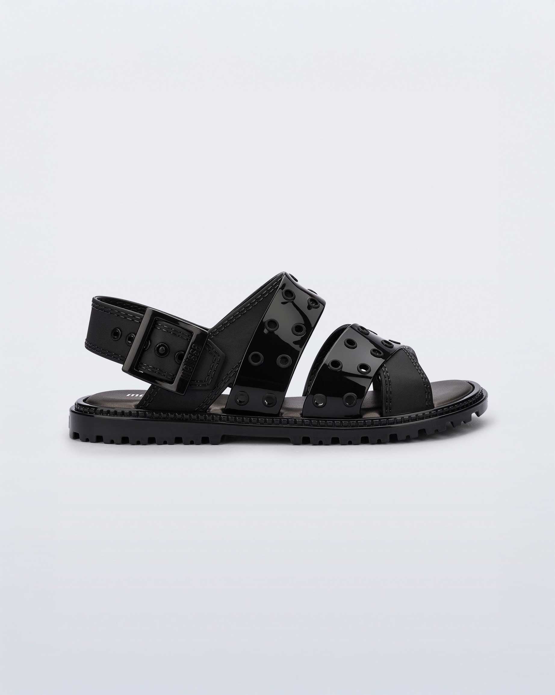 Lock Sandal Ad - Black