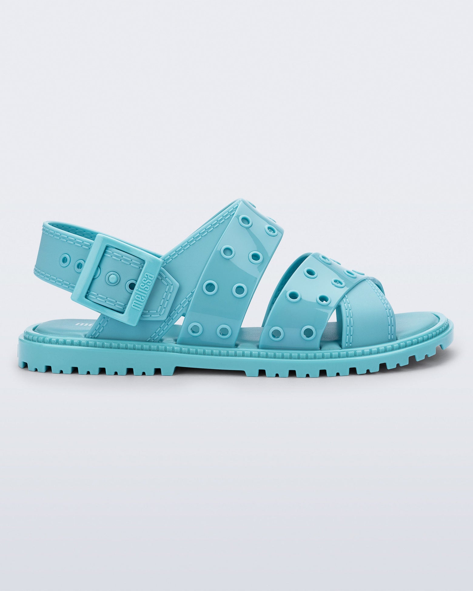 Lock Sandal - Blue