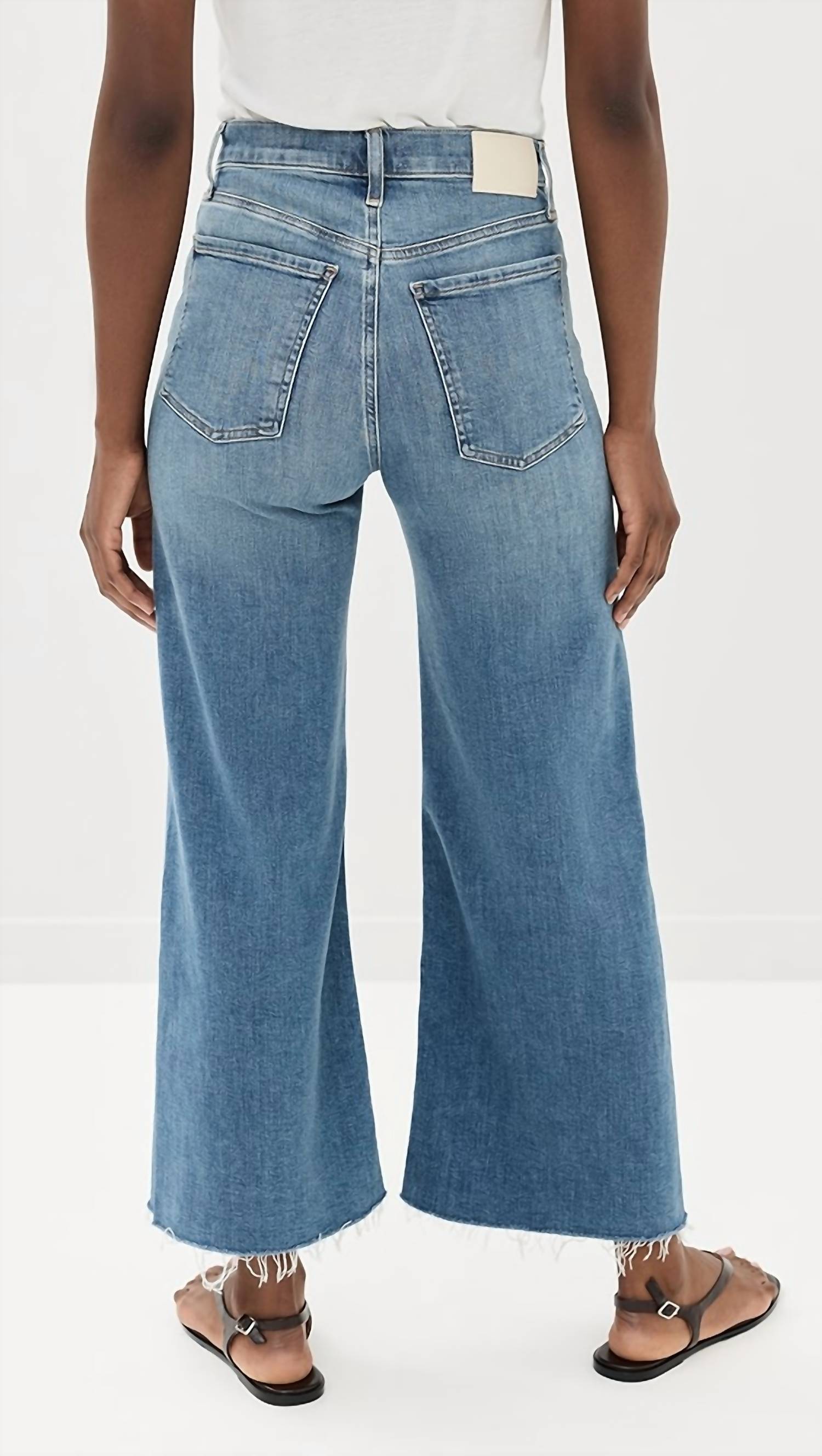 Lyra Crop Wide Leg Jeans