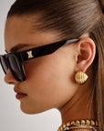 Le Specs - The Illusion Sunglasses - Black -