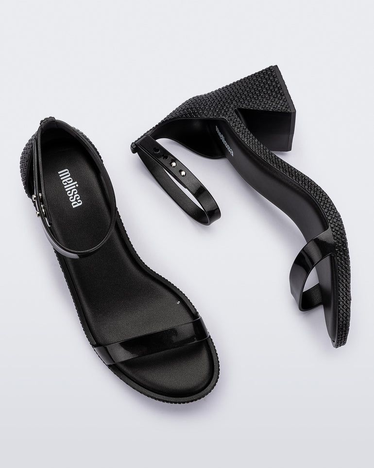 Lux Heel - Metallic Black