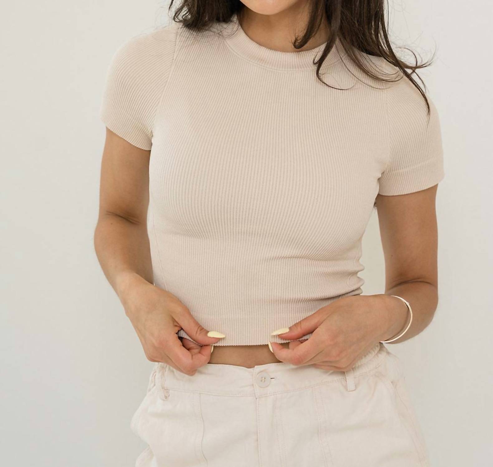 Kimberly Tee - Vanilla
