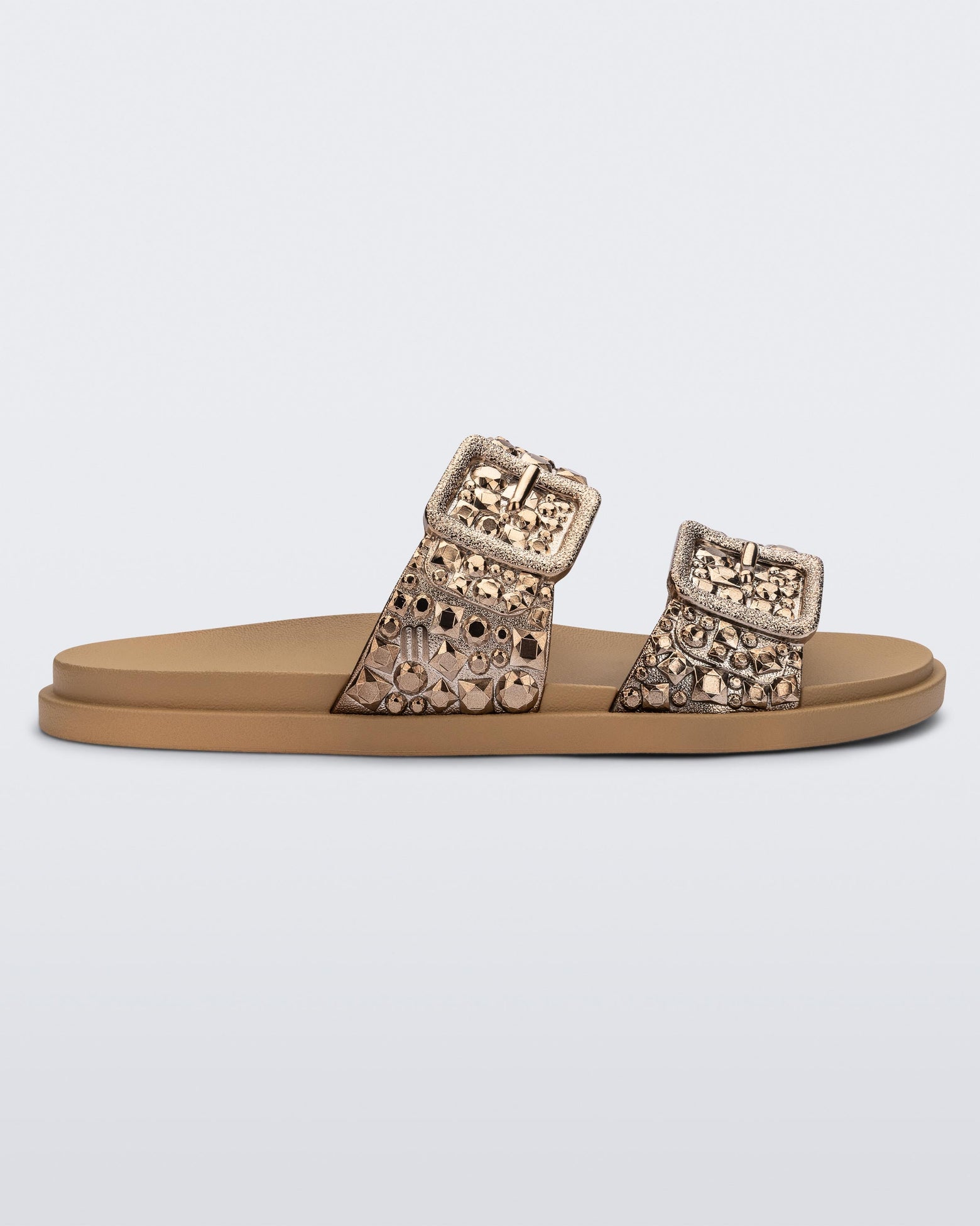 Lust Slide - Beige/Bronze