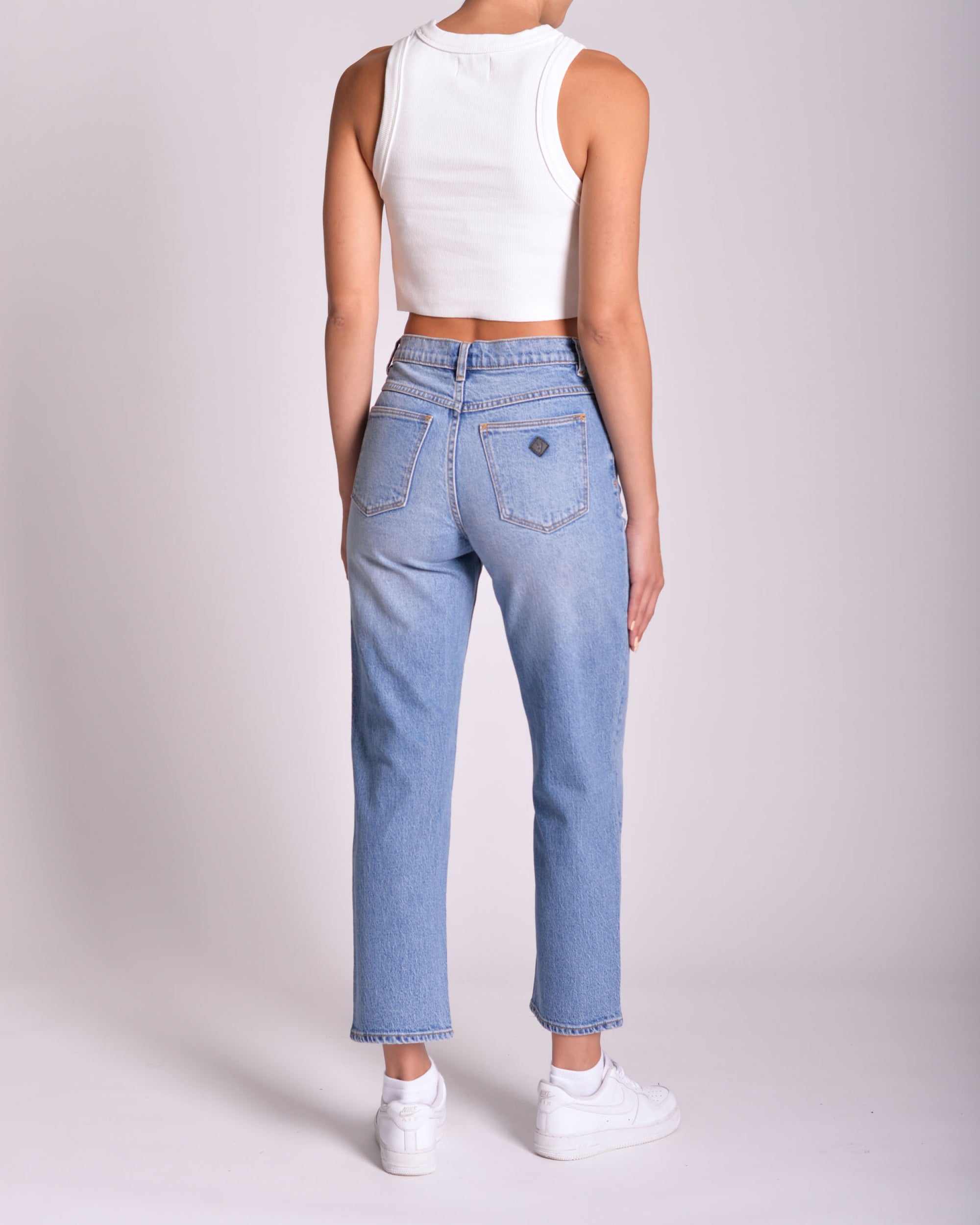 95 Mid Straight Felicia - Mid Vintage Blue