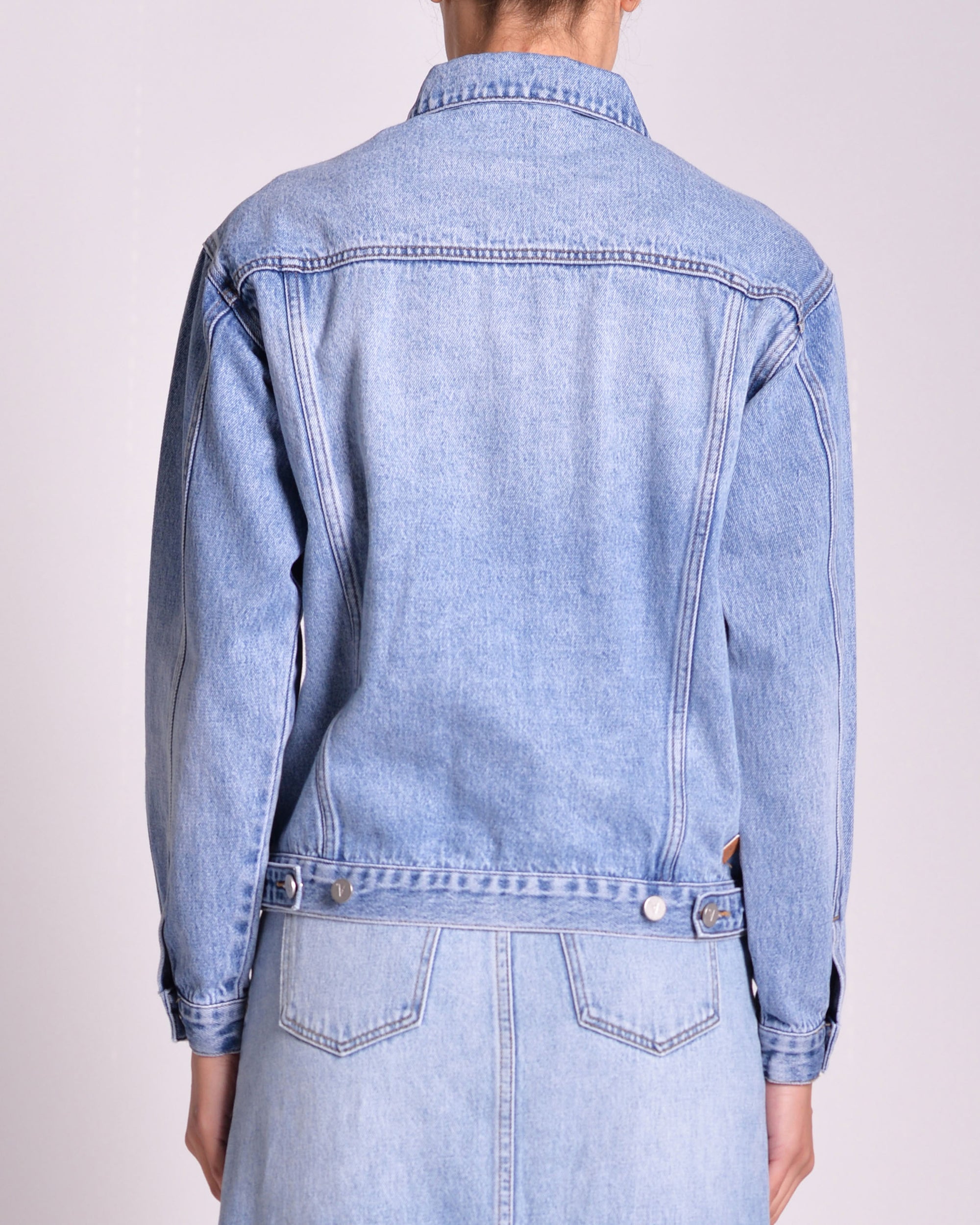 Slouch Jacket Sylvie - Light Vintage Blue