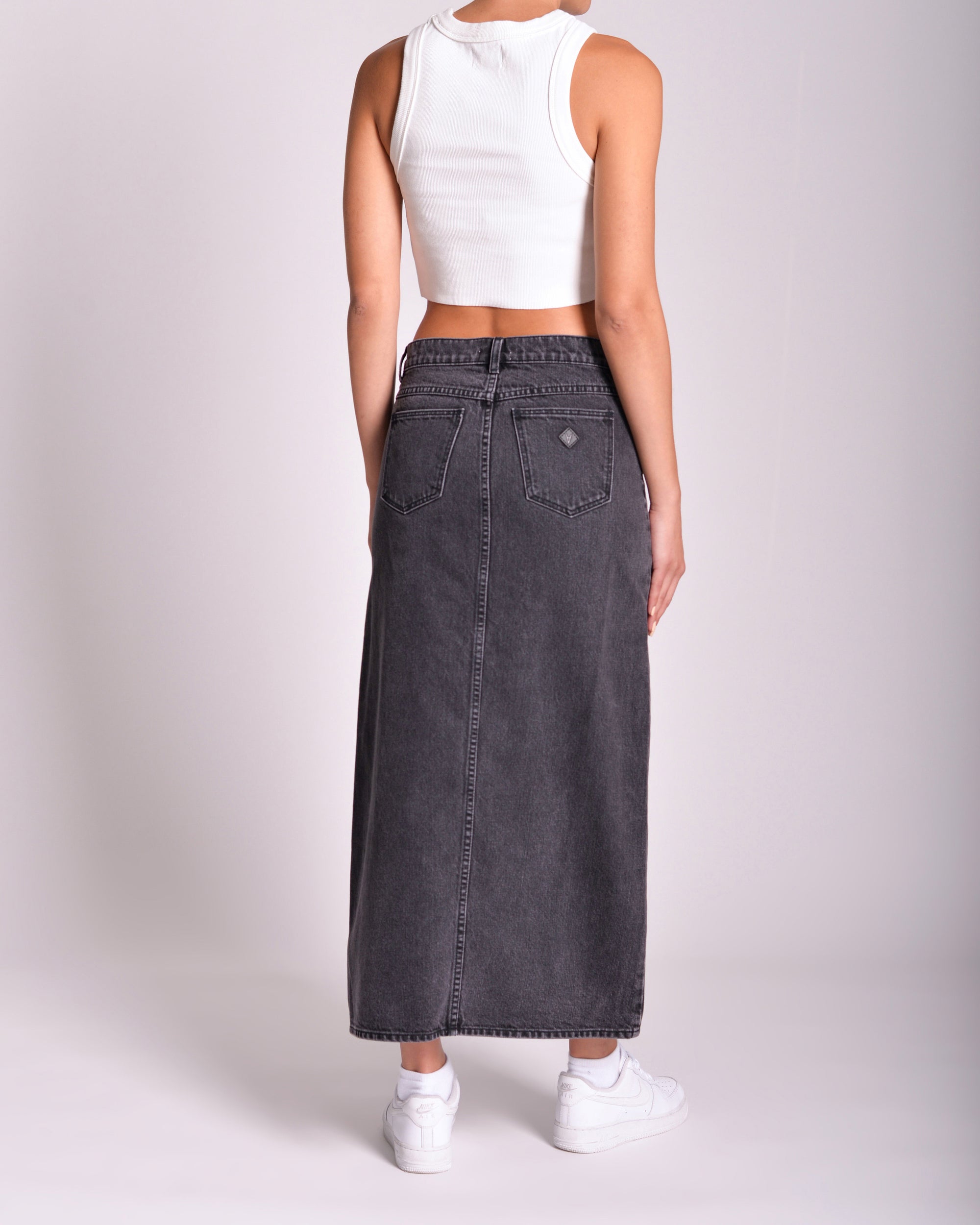99 Low Maxi Skirt Chloe - Washed Black