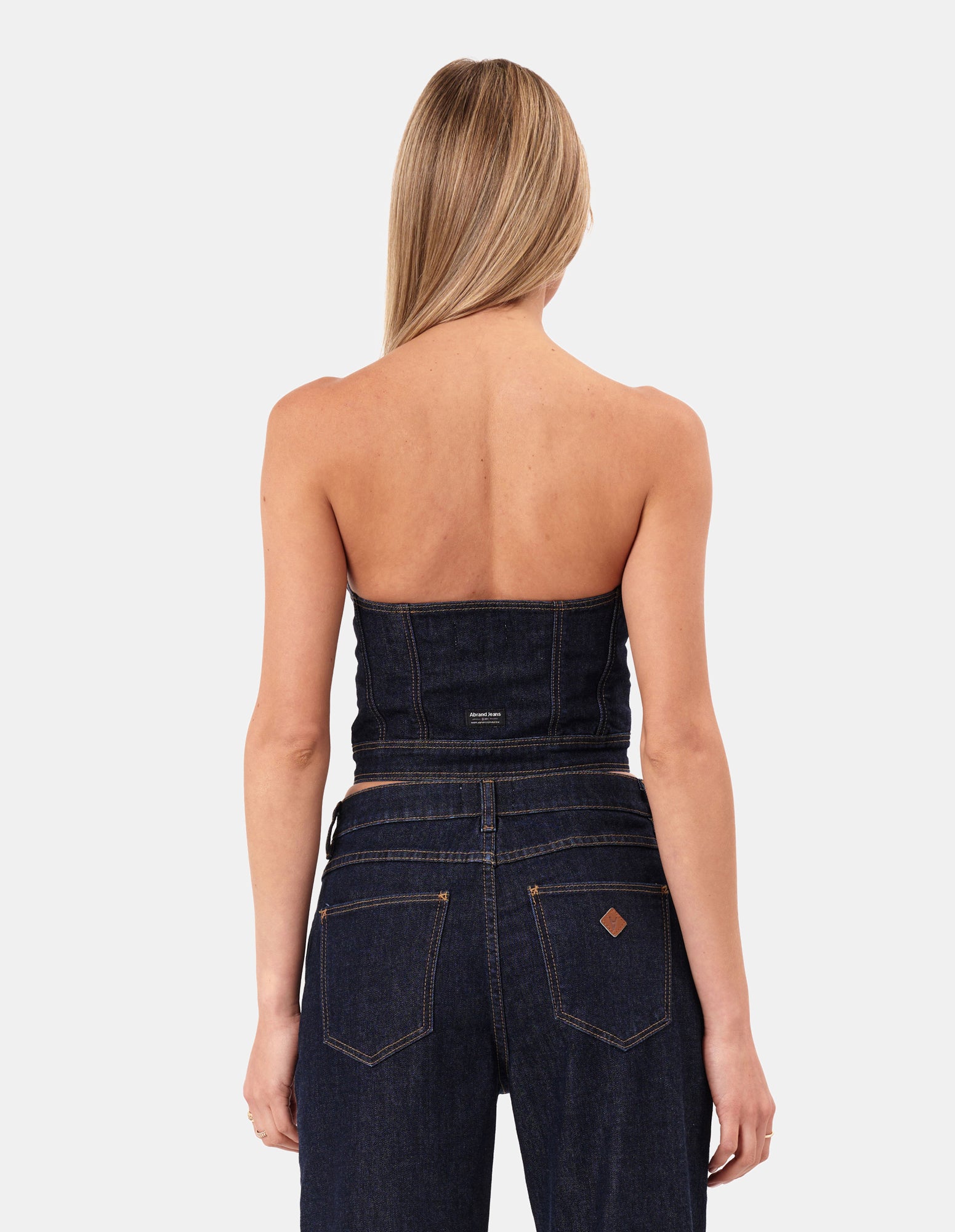 Angel Bustier Lila - Rinse Denim
