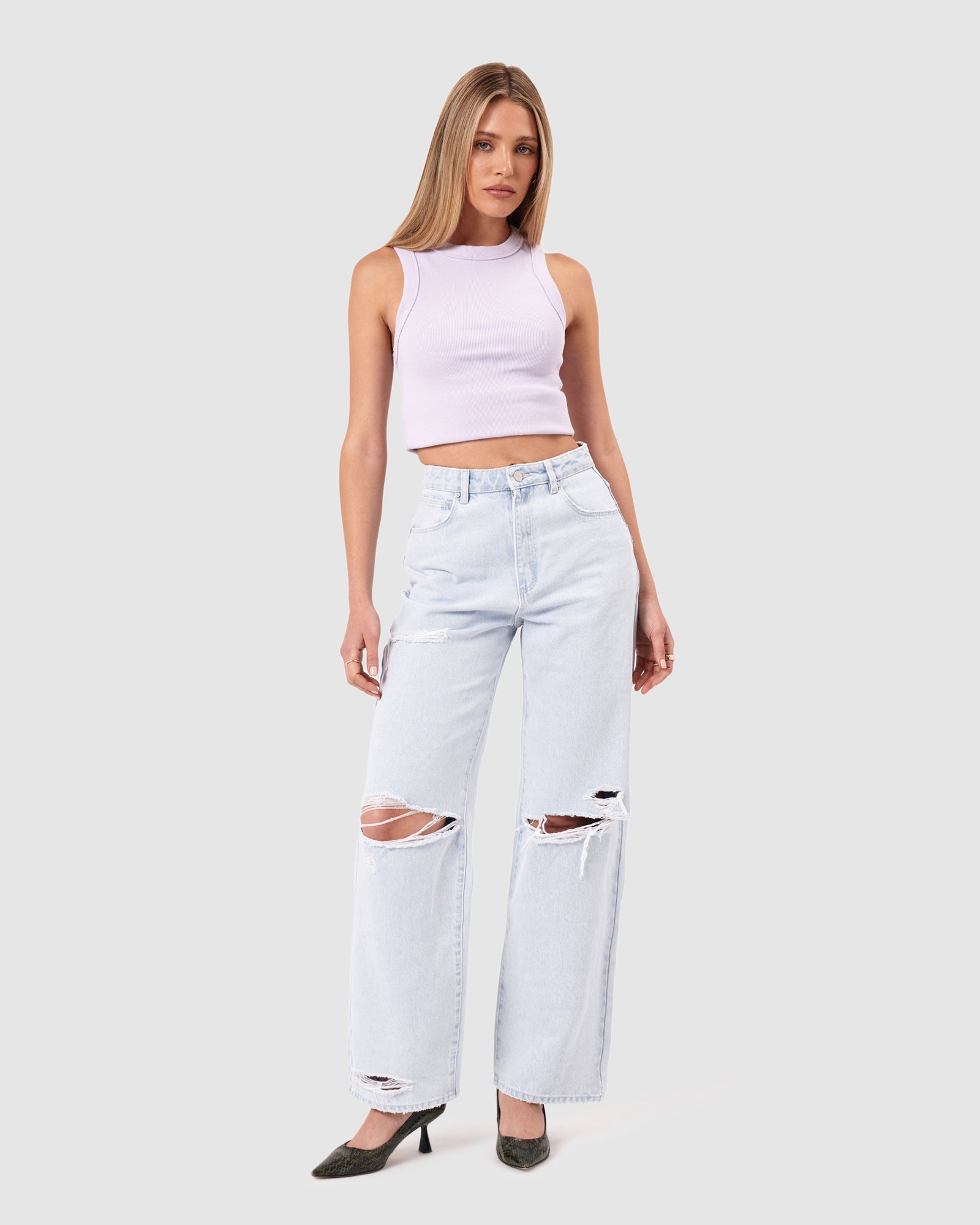 Carrie Jean Iris Rip - Vintage Blue