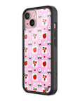 Wildflower iPhone case 15 An Apple A Day Fruit Flowers