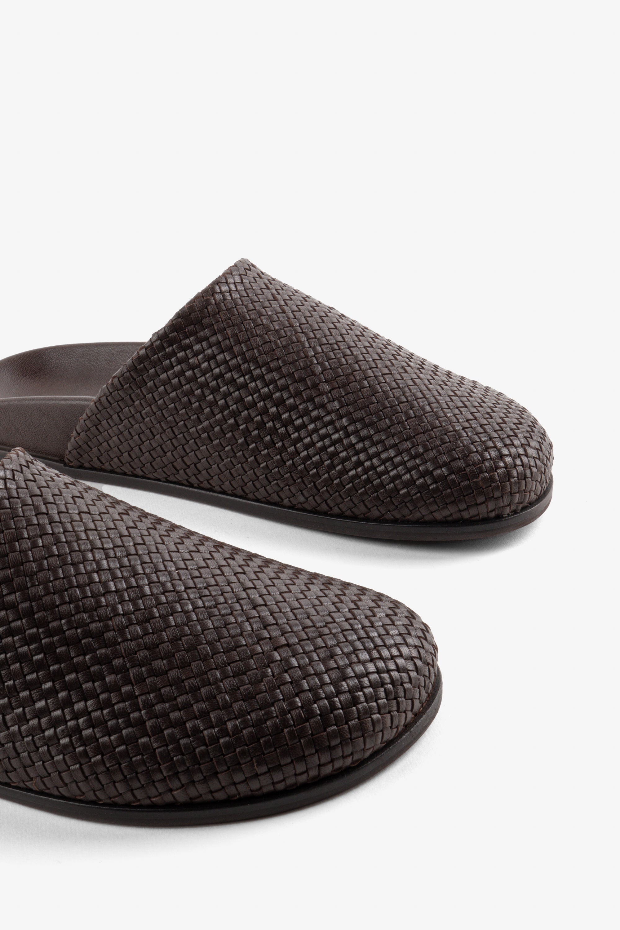 Agatha Woven Slip On Mule