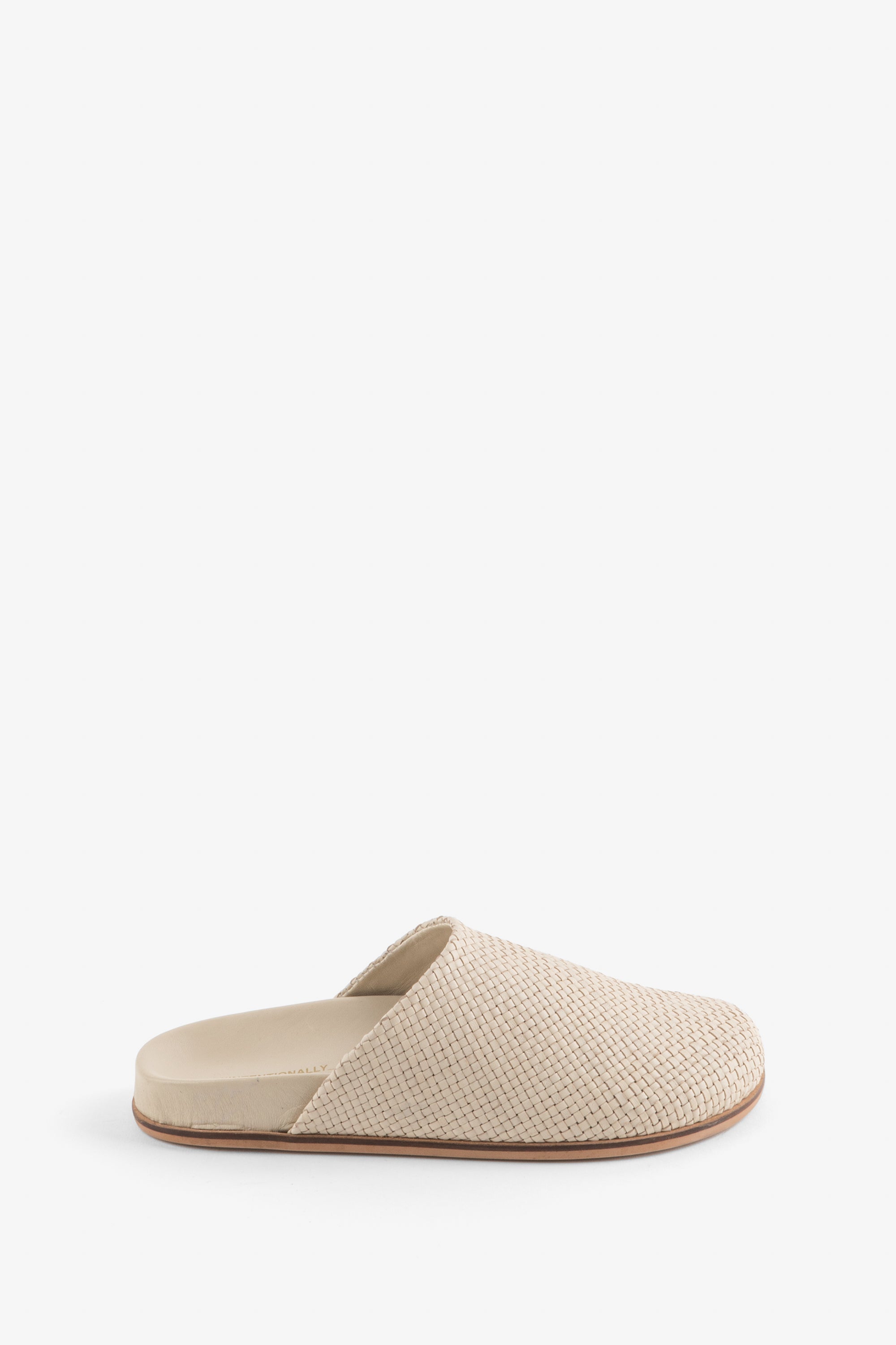 Agatha Woven Slip On Mule
