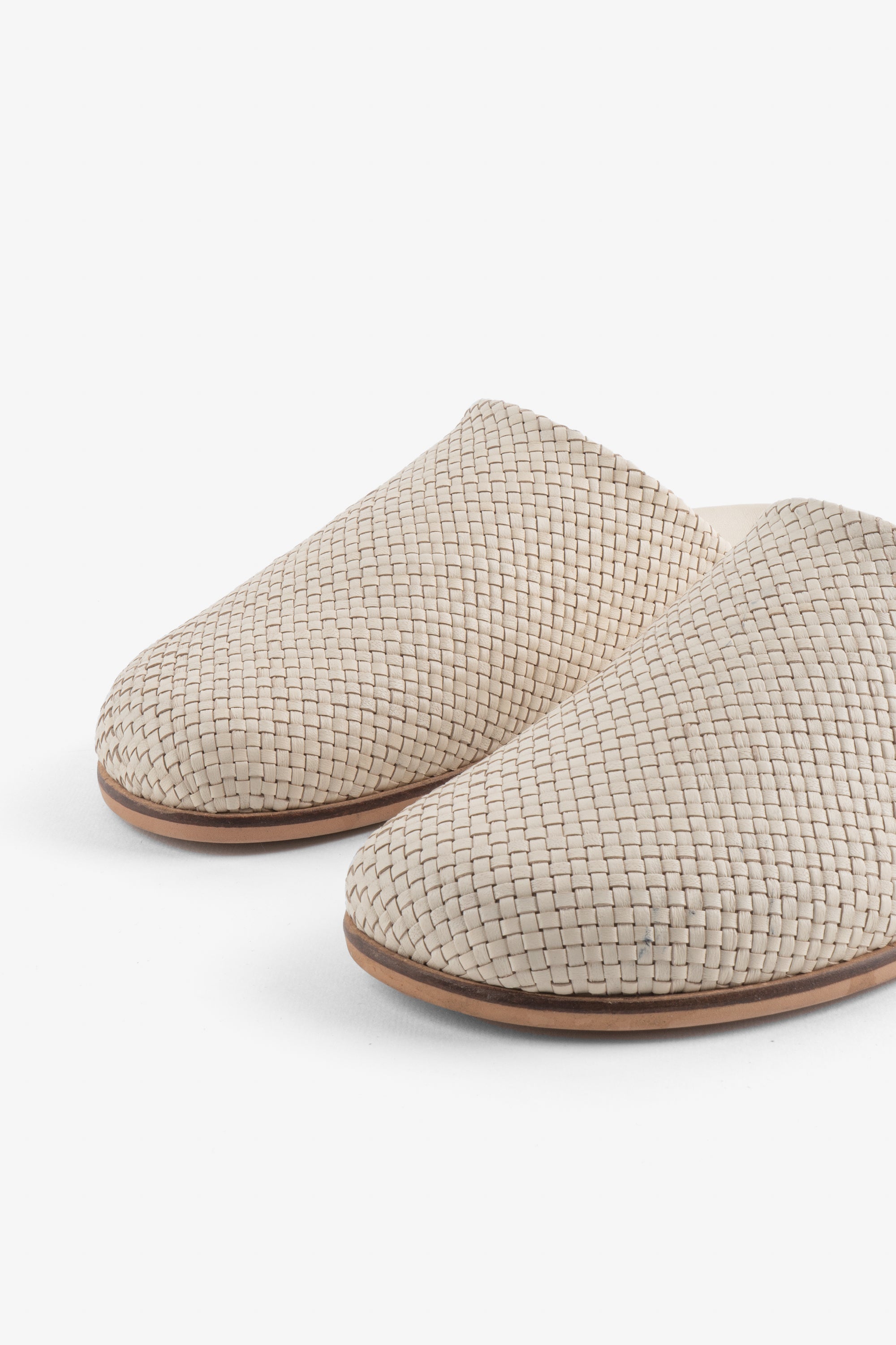 Agatha Woven Slip On Mule