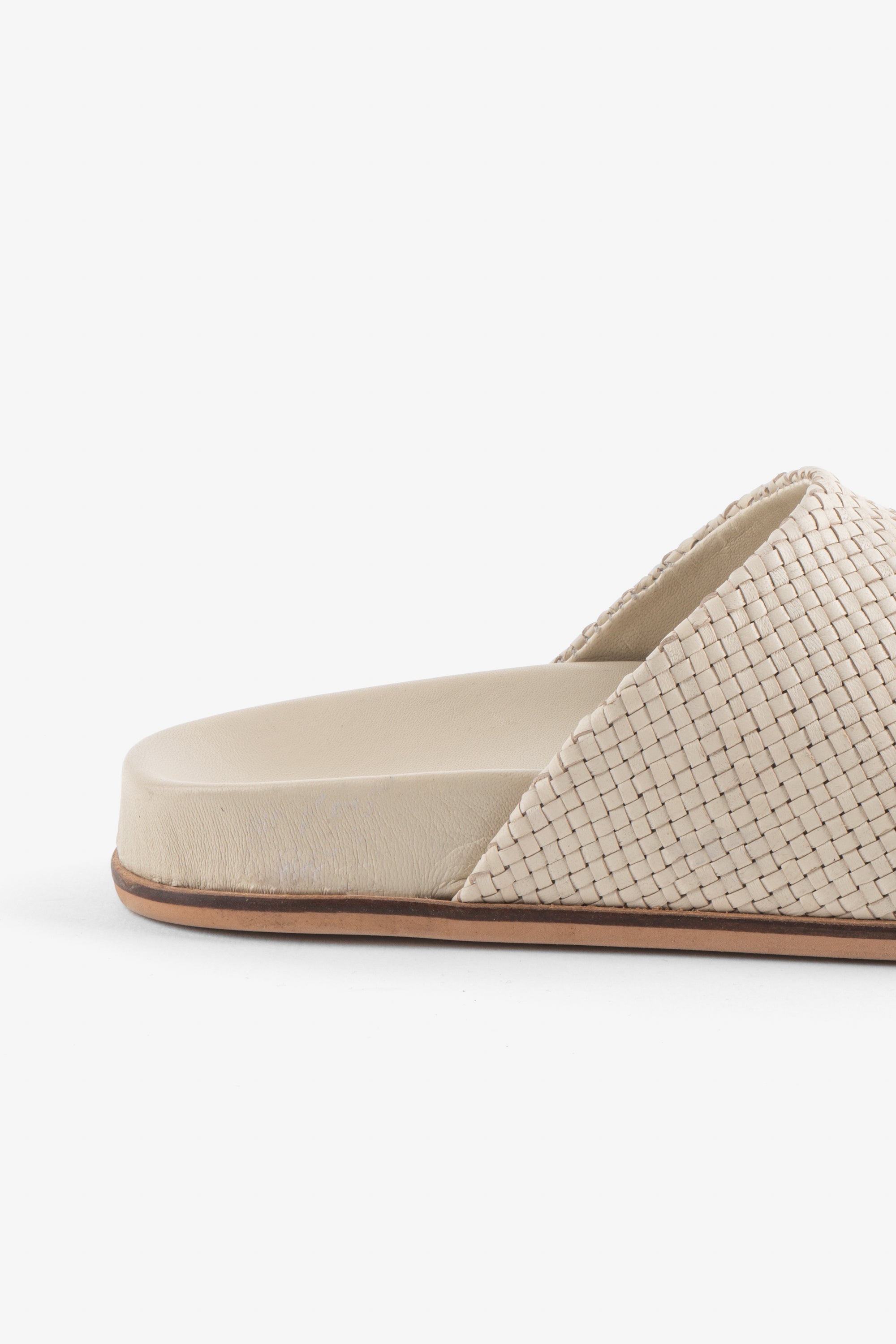 Agatha Woven Slip On Mule