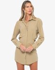 JBQ - Althea Dress - Biscotti -