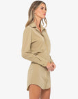 JBQ - Althea Dress - Biscotti -