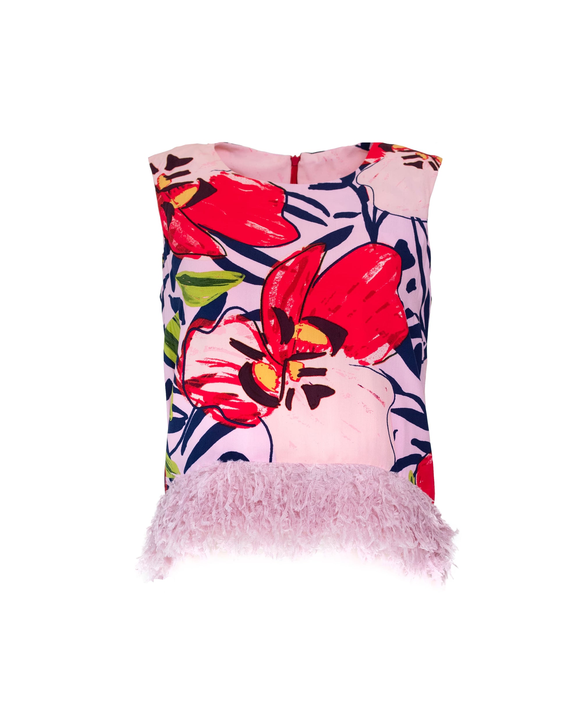 Feather Hem Top