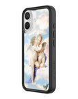 wildflower iphone case 16 angels blue white