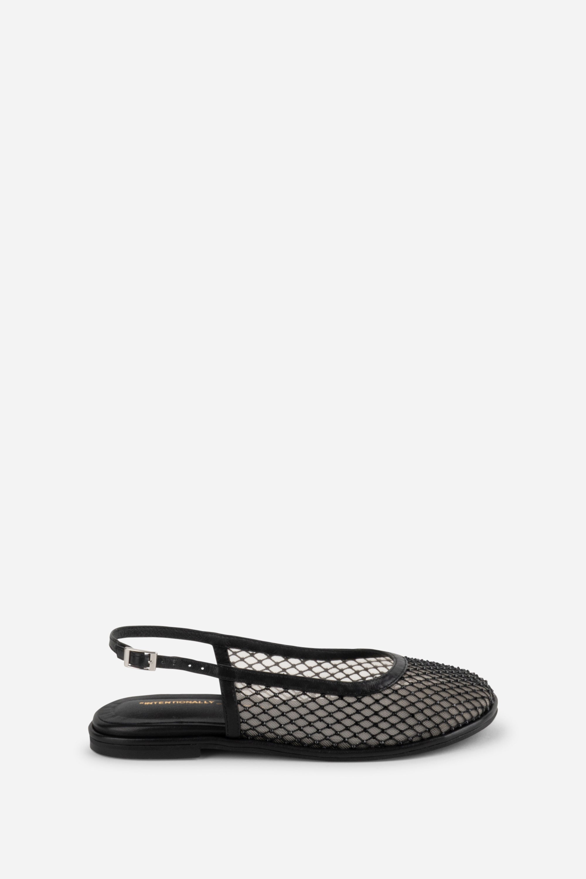 Anna Mesh Slingback Ballet Flat