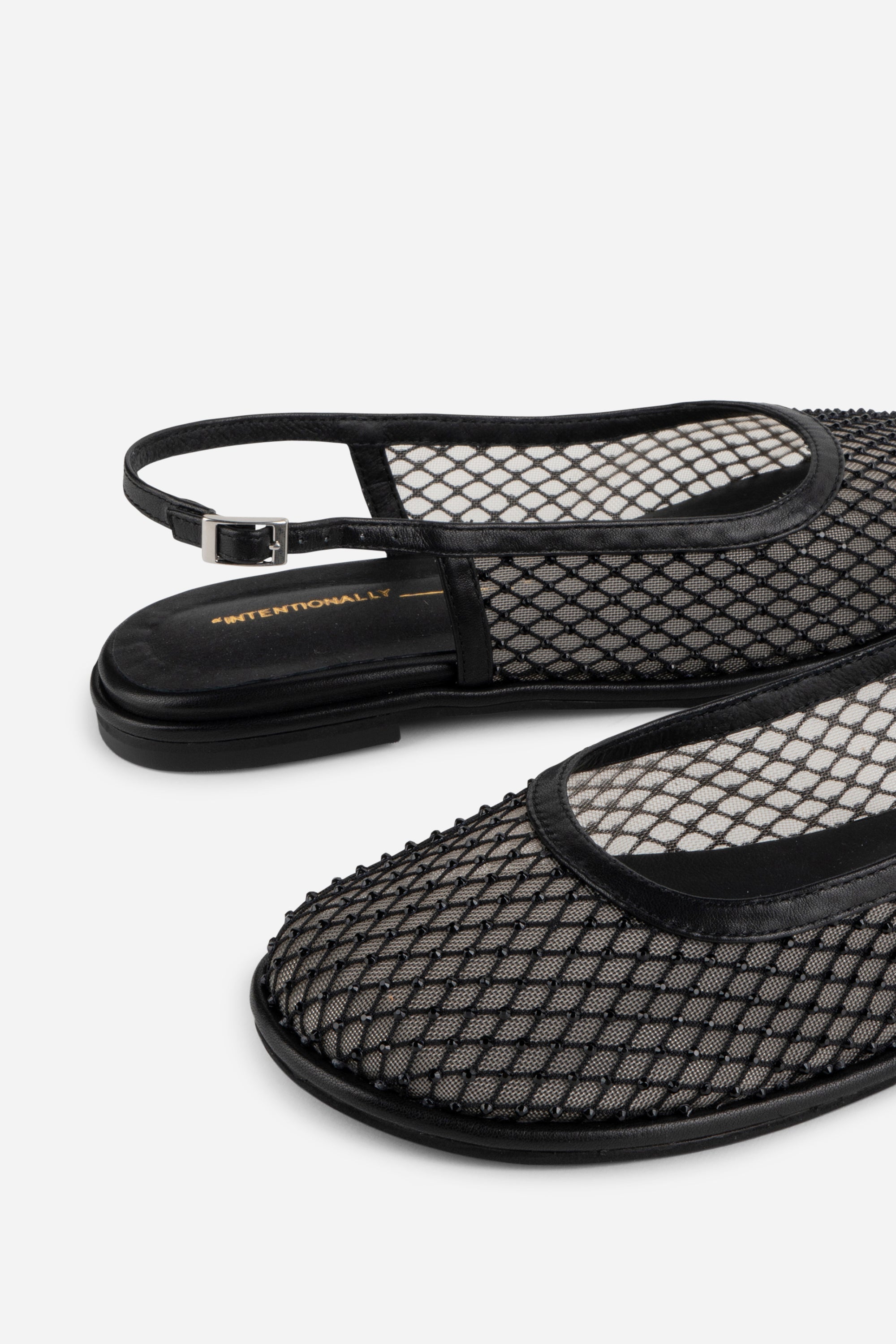 Anna Mesh Slingback Ballet Flat