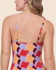 Andie Swim - The Amalfi One Piece - Mod Geo - Classic -