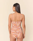 Andie Swim - Amalfi One Piece - Sunset Paisley -