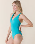 Andie Swim - The Elwood One Piece - Classic Cyan -
