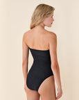 Andie Swim - Pana One Piece Long Torso - Black Paisley -